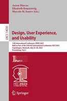 Design, User Experience, And Usability | Aaron Marcus (U. A.) | Taschenbuch
