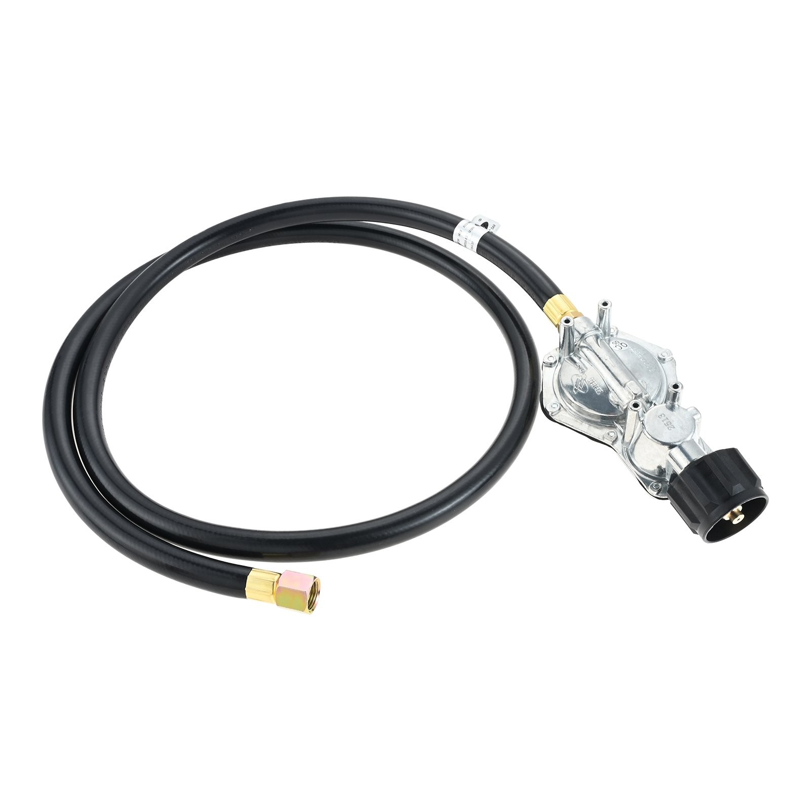 Dual Fuel Generator Two-Stage Propane Regulator 5FT Hose 3/8" Female Flare Nut