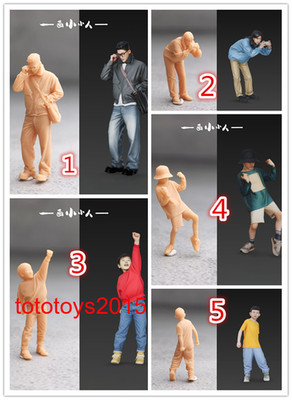 1/64 1/43 1/87 1/72 Children's Men and Women Scene Miniatures Figures Doll Model