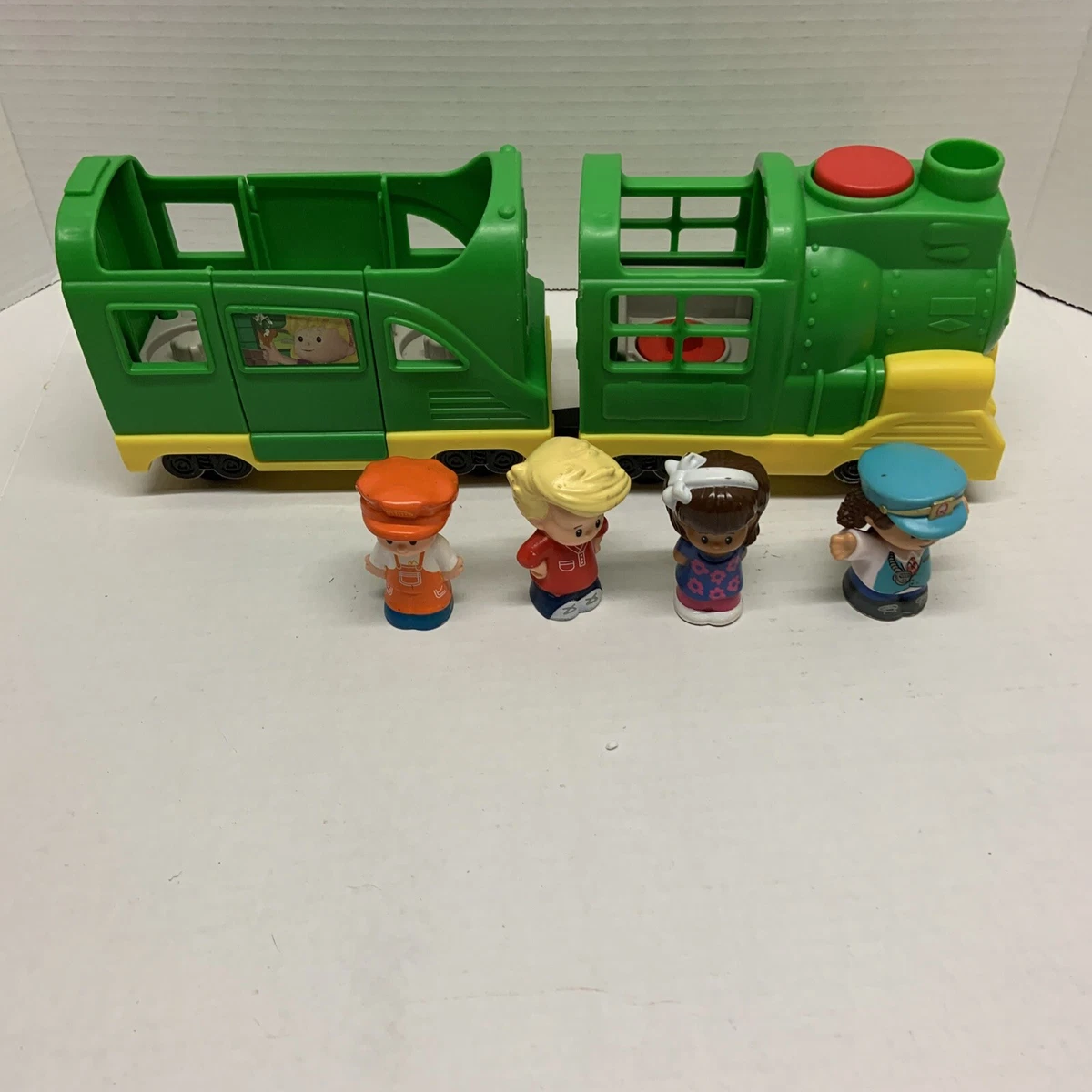 Little people best sale green train