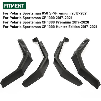 プラスター・グレード SP Overfenders Fender Flares Mud Guard For Polaris Sportsman XP 850