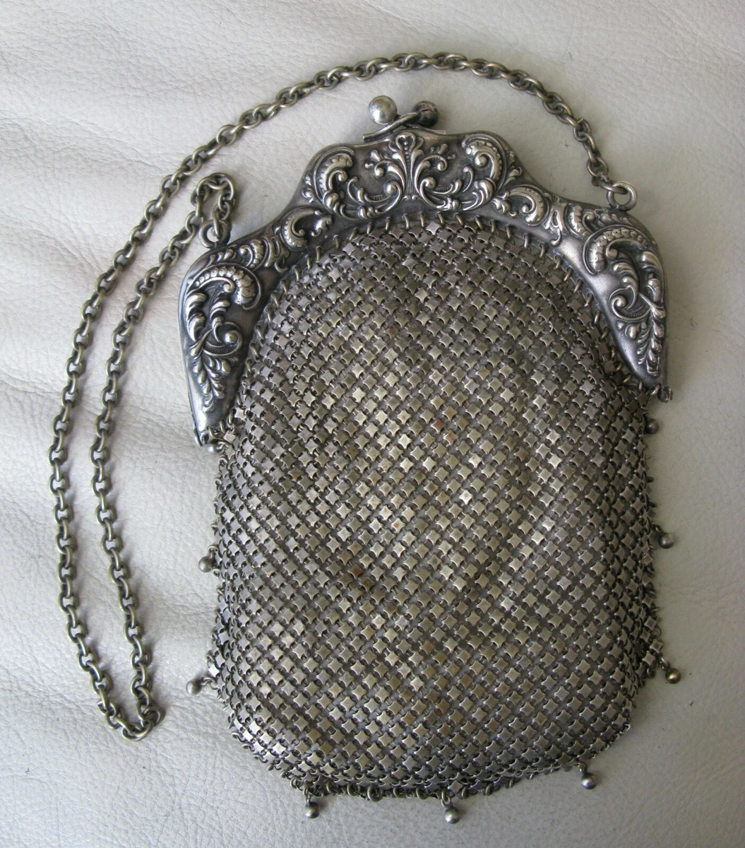 Gold Coloured German Silver Purse - Na Dhukan - Pure Desi Market