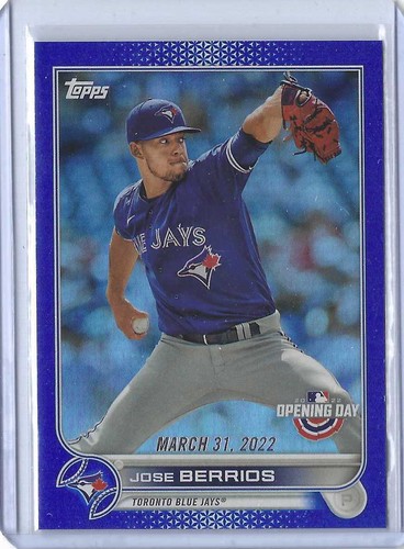 2022 Topps Opening Day Insert - Blue Foil - Jose Berrios - Card #69 - Bild 1 von 2