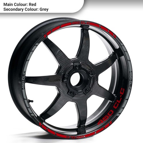 CFMoto 450 CL-C Rim Decal Kit – High-Quality Custom Wheel Stripes - Bild 3 von 23