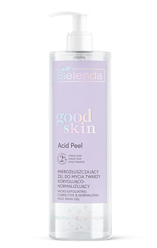 Bielenda Good Skin Micro-Exfoliating Correcting Normalising Face Wash Gel 190g