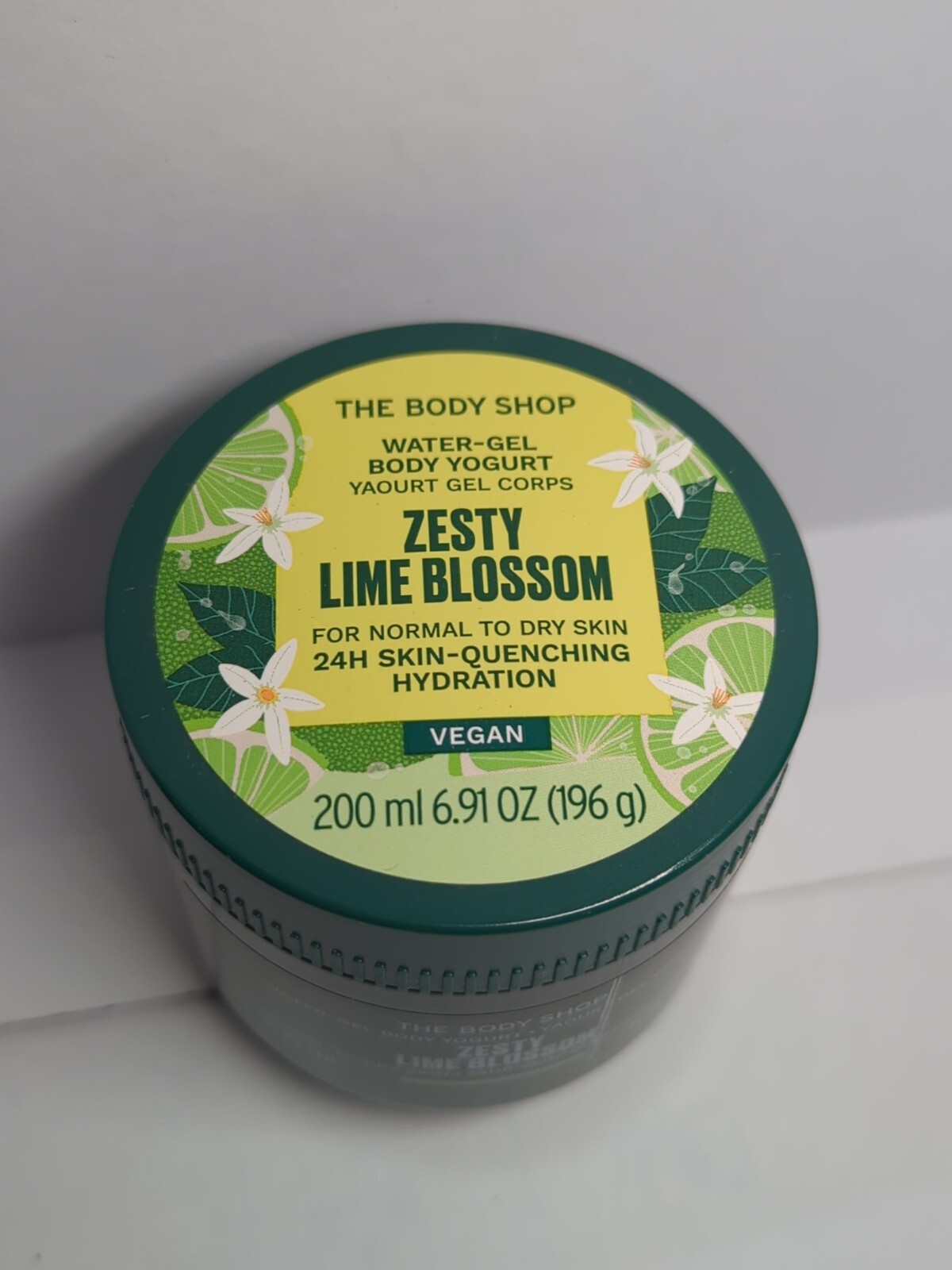 The Body Shop Zesty Lime Blosso Body Yogurt, Moisturizer Gel Cream