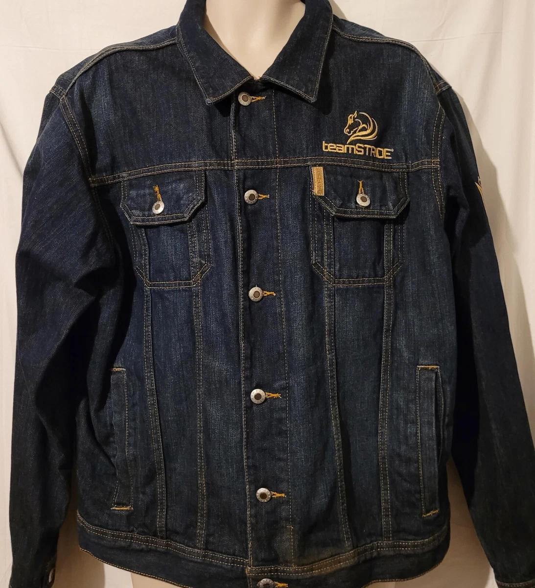 Cinch blue jean jacket sale