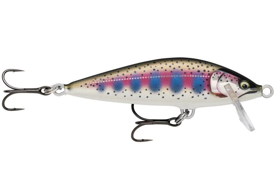 RaPaLa CDE75×5、CDE95 Rapala CDE75 Countdown Elite Minnow Crankbait (Gilded Rainbow