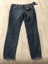 NWT SILVER JEANS CO WOMENS MID RISE SKINNY JEANS W32 L 29