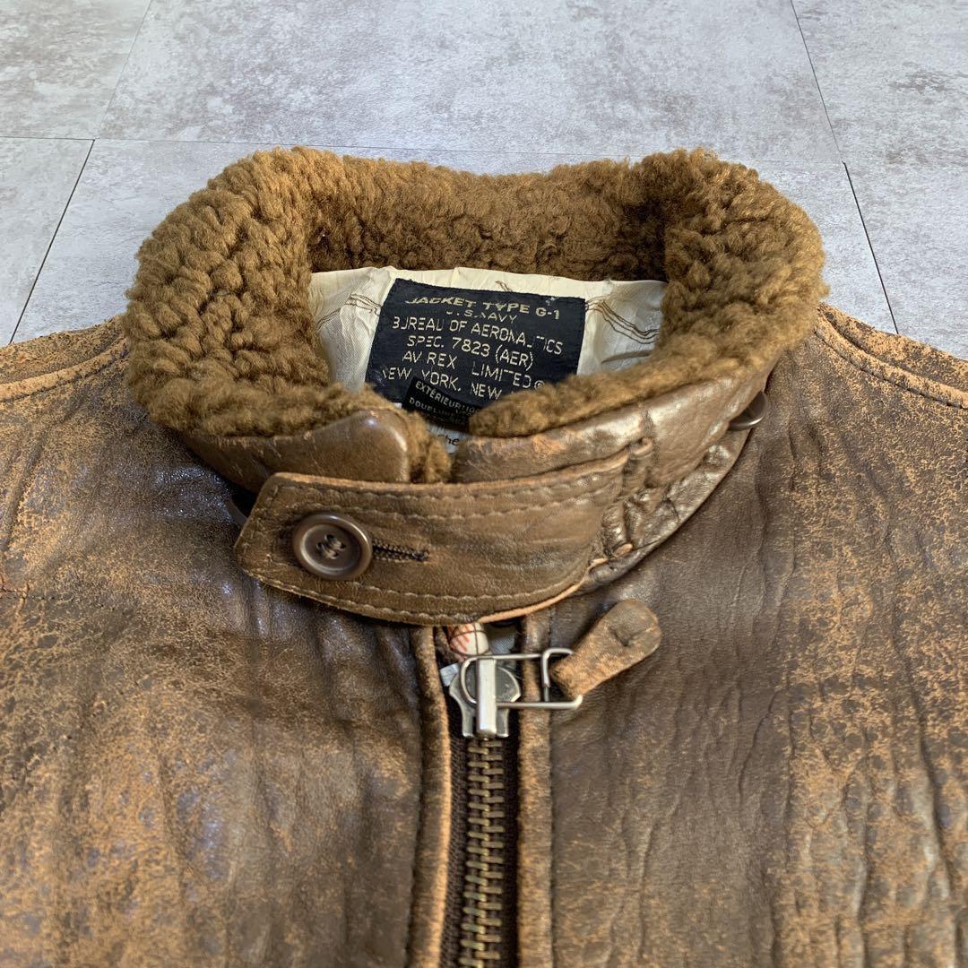 Avirex A-2 Real Leather Bomber Jacket Vintage 80s Boxy Fit Avirex A-2 Real Leather Bomber Jacket Vintage 80s Boxy Fit