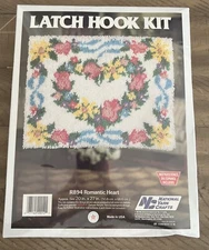 Vintage National Yarn Crafts R894 Romantic Heart NEW