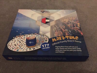 Mari-Time Matching Picture Brettspiel Maritim IMO Vereinigte Arabische Emirate VAE RAR