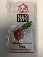 Gen Con 2018 Rare Enamel Pin Bazaar New GC2018-42 Asmadi Games