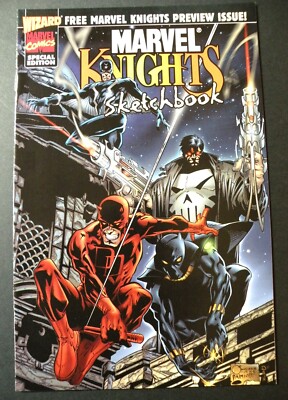 Marvel Knights Sketchbook #1 Free Preview Wizard Special Edition