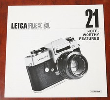 LEITZ LEICA LEICAFLEX SL SALES BROCHURE/125852