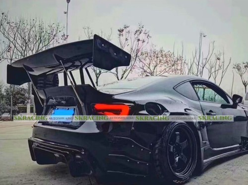 Glossy Black GT Style Rear Trunk Spoiler Wing For Toyota GT86 Subaru BRZ 2013-21 - Picture 3 of 14