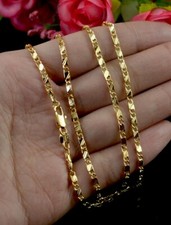 18k Goldkette Vergoldet
