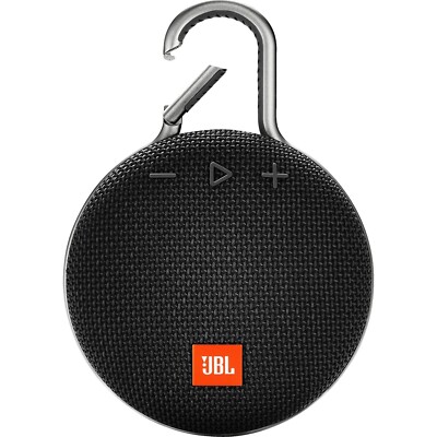 JBL Lautsprecher Clip 3 Tragbar Lautsprecher Bluetooth Schwarz hohe Akkulaufzeit
