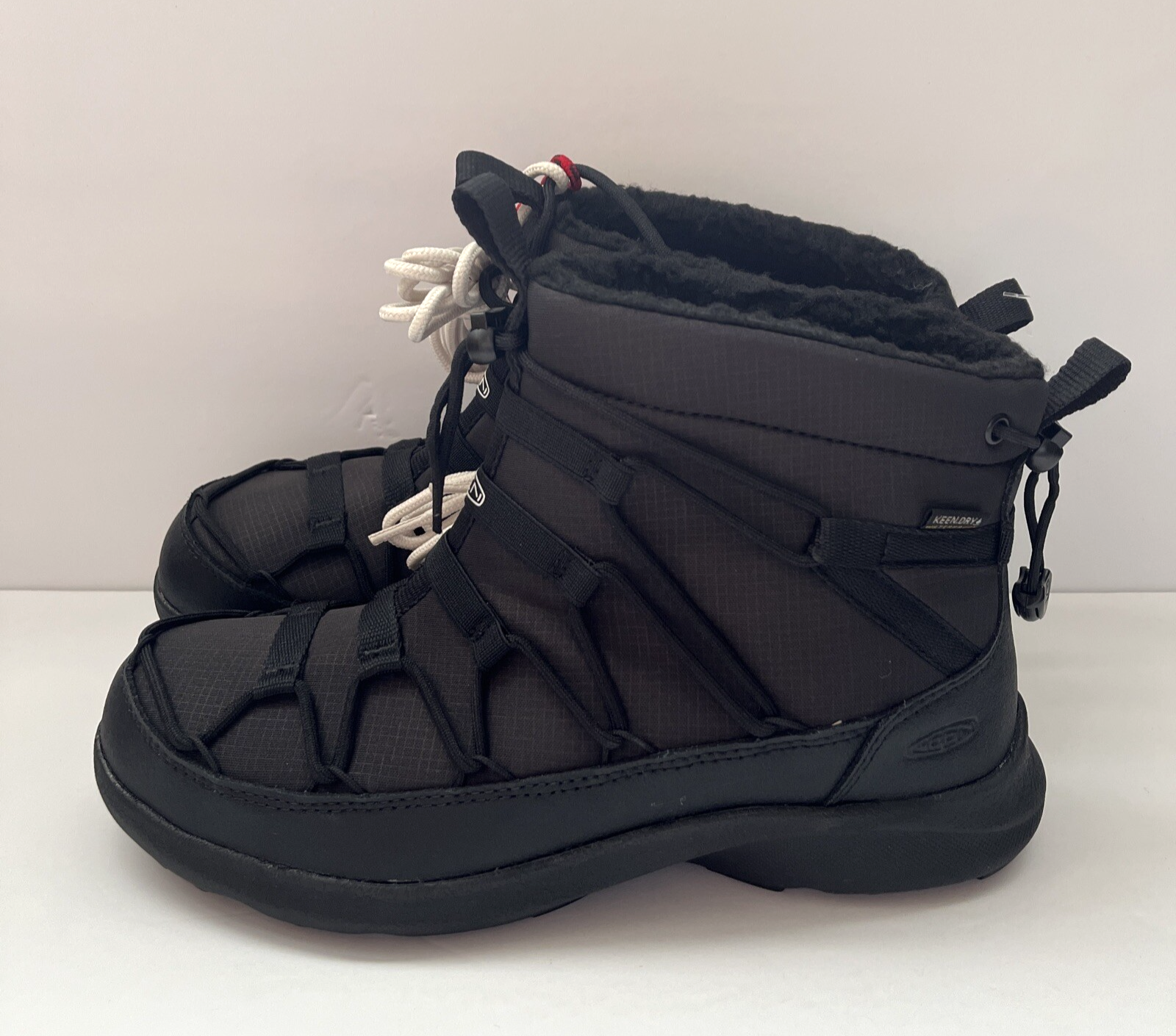 Nuovo! Stivali Keen donna 9 5 UNEEK SNK II impermeabili chukka neri outdoor