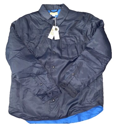 OUTERKNOWN Evolution ECONYL  Shirt Jacket Navy Medium NWT