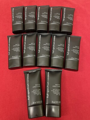 12 Tubes ~ Covergirl Full Spectrum Matte Ambition Skin Primer SPF 20 1  Oz Ea