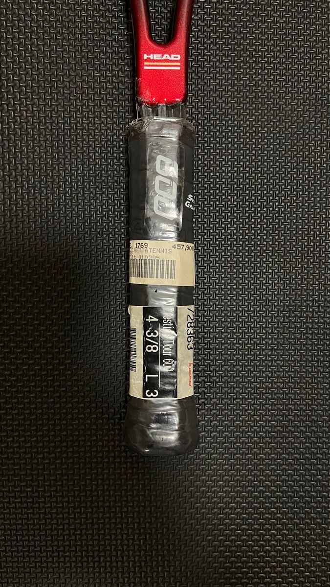 New Old Stock Head Prestige Tour 600 4 3/8 Vintage Tennis New Old Stock Head Prestige Tour 600 4 3/8 Vintage Tennis