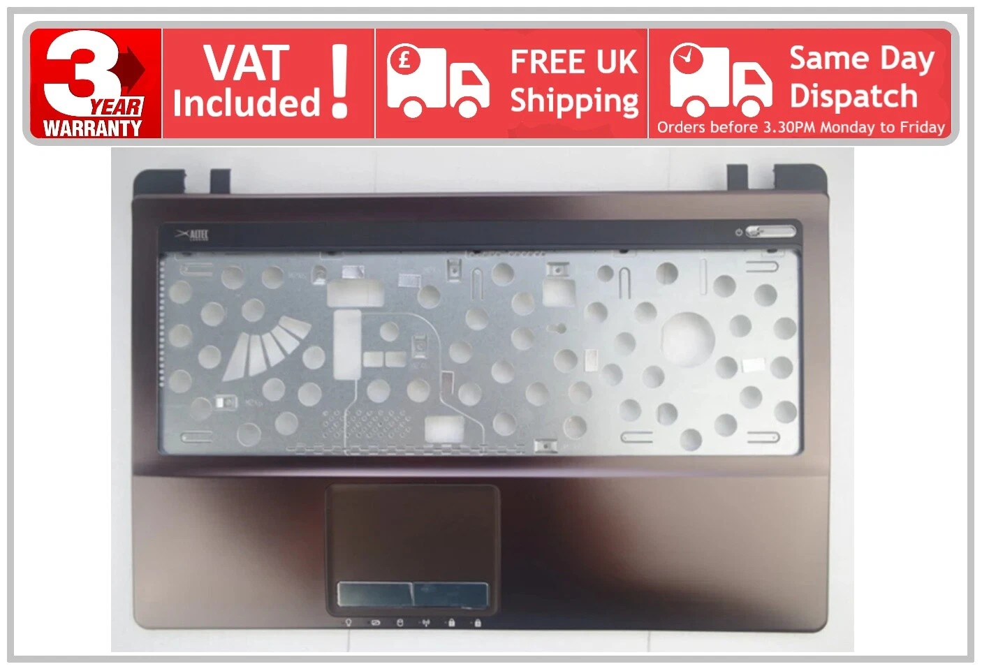 Cubiertas y paneles táctiles de computadora portátil Marrón ASUS