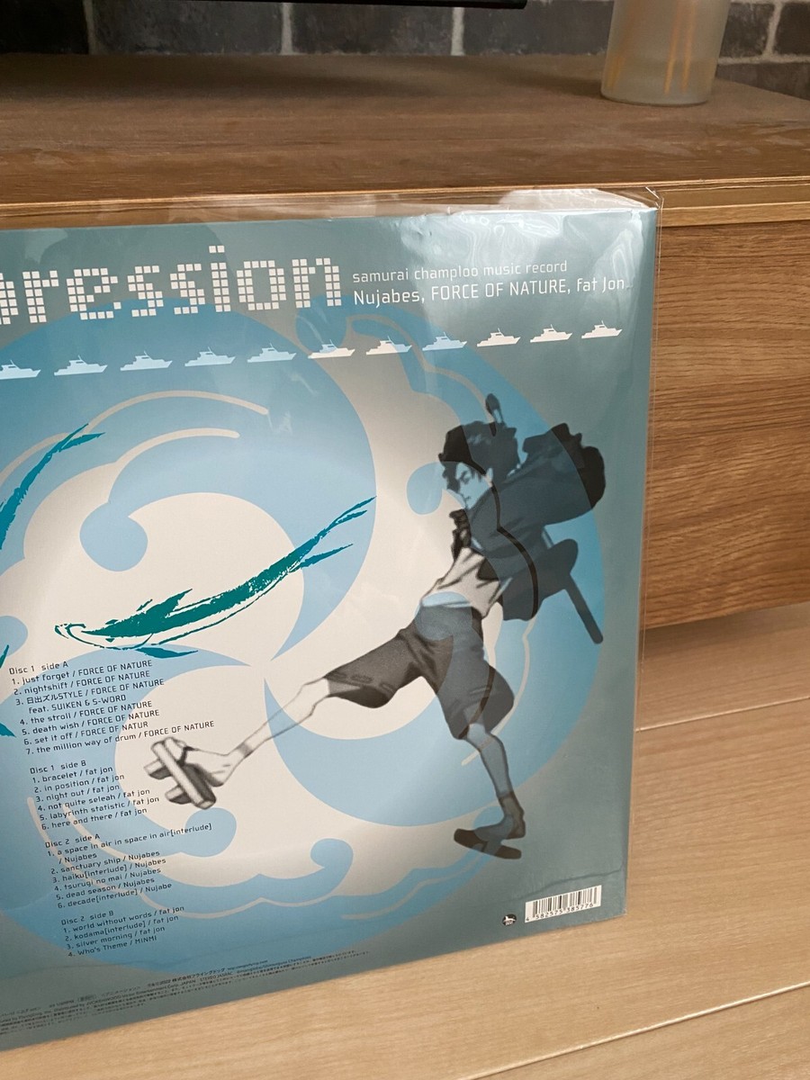 Set of 2】Samurai Champloo Music Record Departure / impression