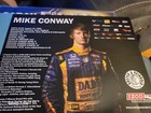 MIKE CONWAY 2009 SIGNED Indy500 Indy Car Hero Card — photo 3