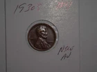 wheat penny 1930S HIGH GRADE LINCOLN CENT 1930-S AU DETAILS LOT #4