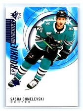 2020 Upper Deck #113 Sasha Chmelevski Rookie Authentics San Jose Sharks Mint