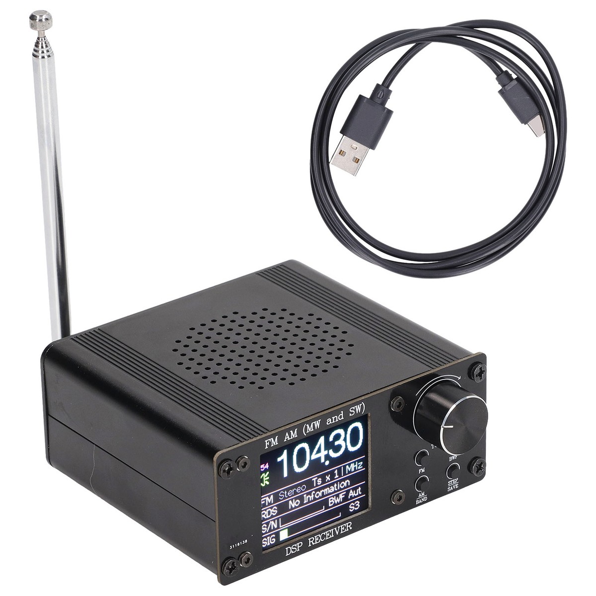 ATS-80 Variable Frequency Oscillator VFO RF Generator With Batte