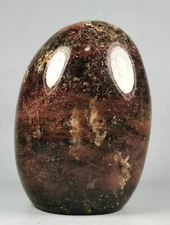 Natural Red GARNET Crystal Polished Standup Display Freeform - Madagascar