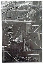 Sizzix Doodle Triangles 3D Embossing folder #664528 Retail $12.99 Jessica Scott