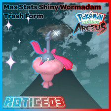 Pokemon Legends: Arceus Shiny Wormadam Trash Form Max Stats
