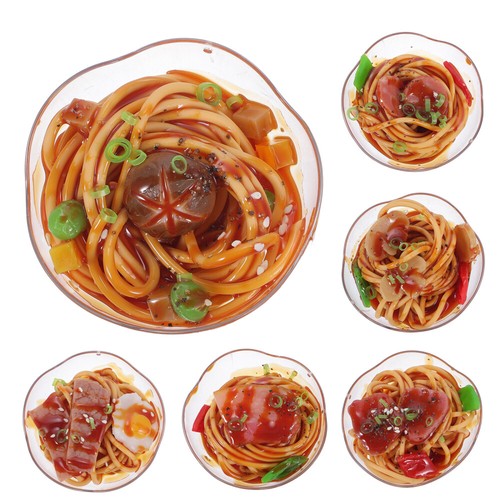 6 Pcs Simulation Food Model Child Pretend Kitchen Props for Display - 第 1/12 張圖片
