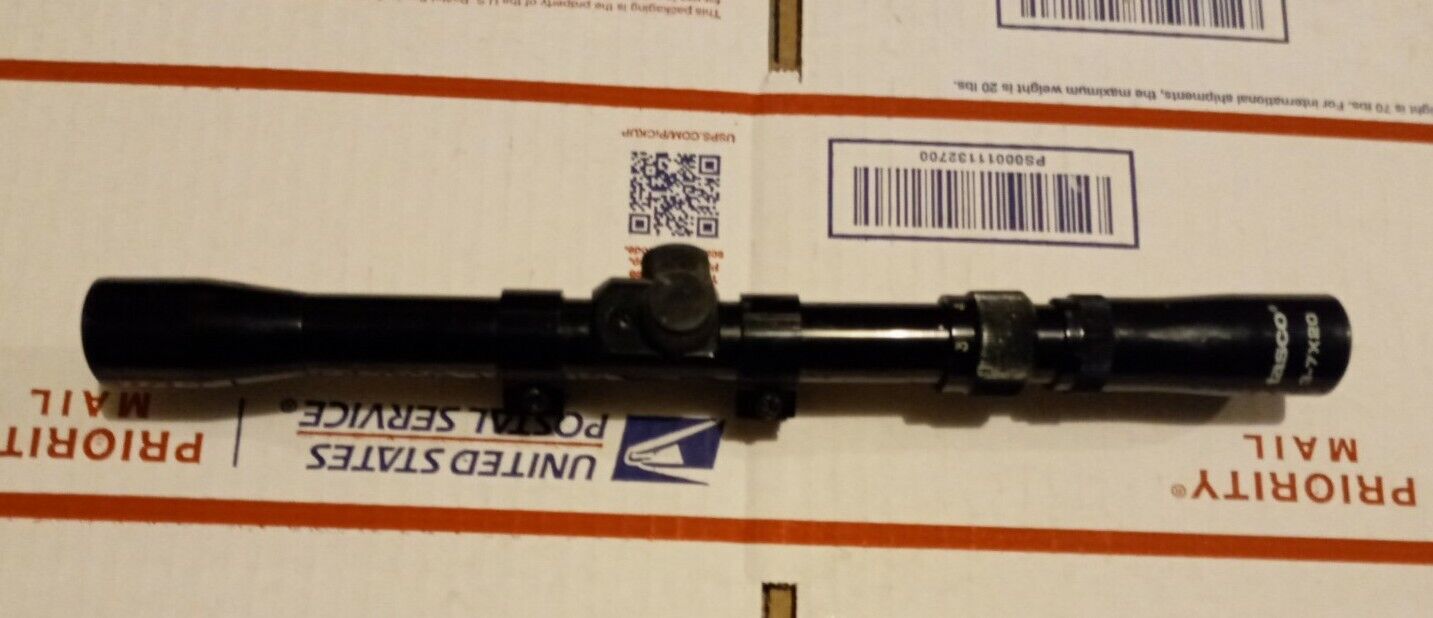 Tasco 3-7 X20 Scope Preowned Good Condition