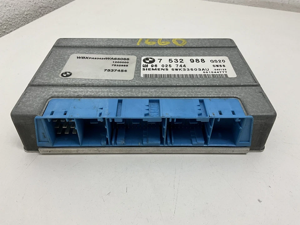 2004 BMW X3 Transmission Control Module TCM 7532988 OEM - Image 3 of 4