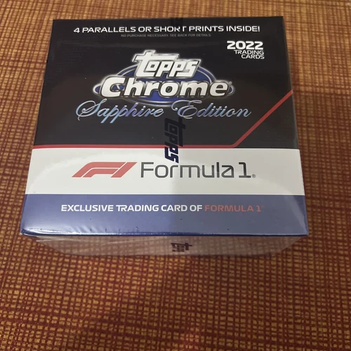 Box Topps Chrome Formula 1 Sapphire Edition Hobby Box 2022 Trading Cards Sealed 
