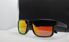 Polarized Sunglasses 100 UV protection Colored Mirror Lens Matte Black Unisex