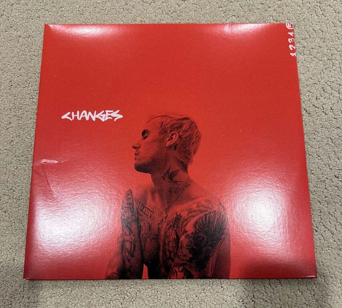 JUSTIN BIEBER - CHANGES (RED VINYL) (2 LP) VINYL NM JUSTIN BIEBER - CHANGES (RED VINYL) (2 LP) VINYL NM