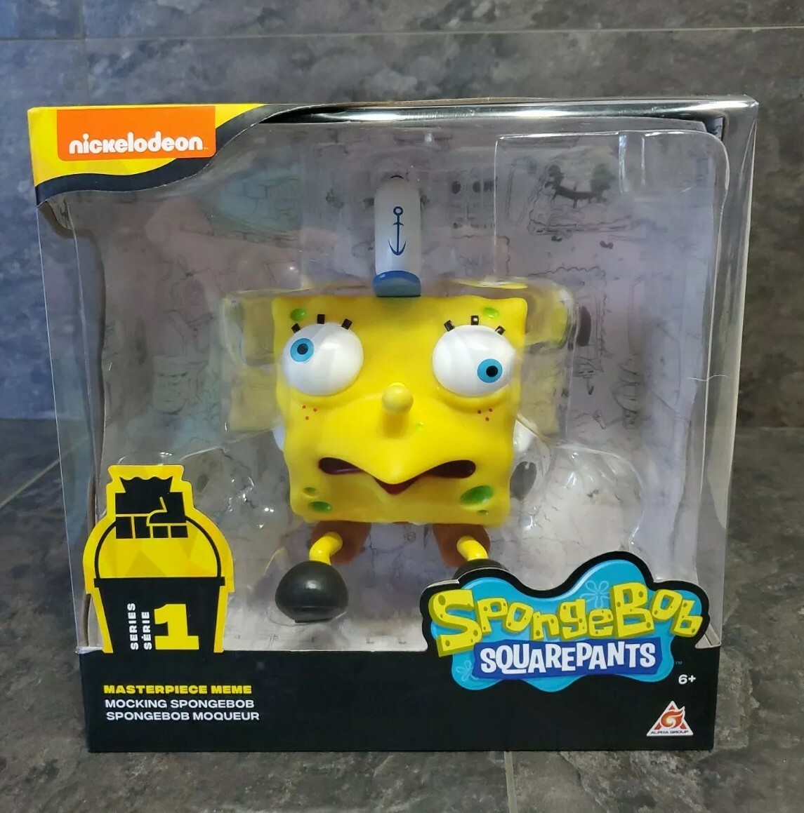 Spongebob SquarePants Masterpiece Meme Collection Figure New