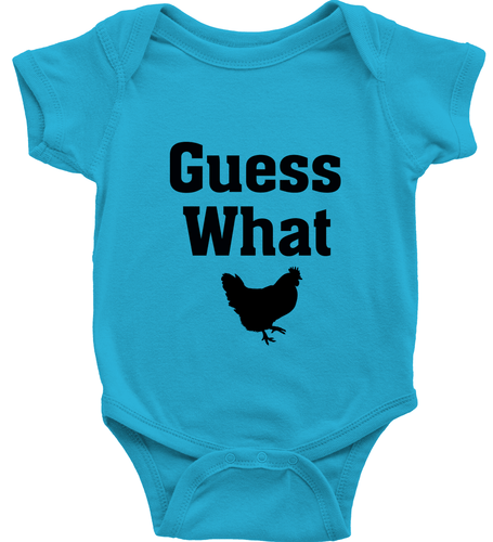 Toddler Kids Tee Youth T-Shirt Baby Bodysuit Funny Pet gift Guess What Chicken - Picture 24 of 30