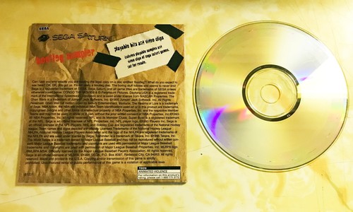 Sega Saturn Bootleg Sampler Demo Disc w/ Sleeve - Picture 2 of 2