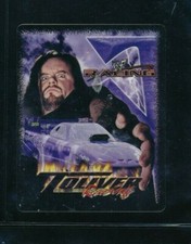 2000 WWF Racing Undertaker vending machine sticker Toliver wrestling swsw6