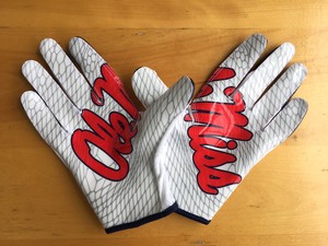 ole miss football gloves