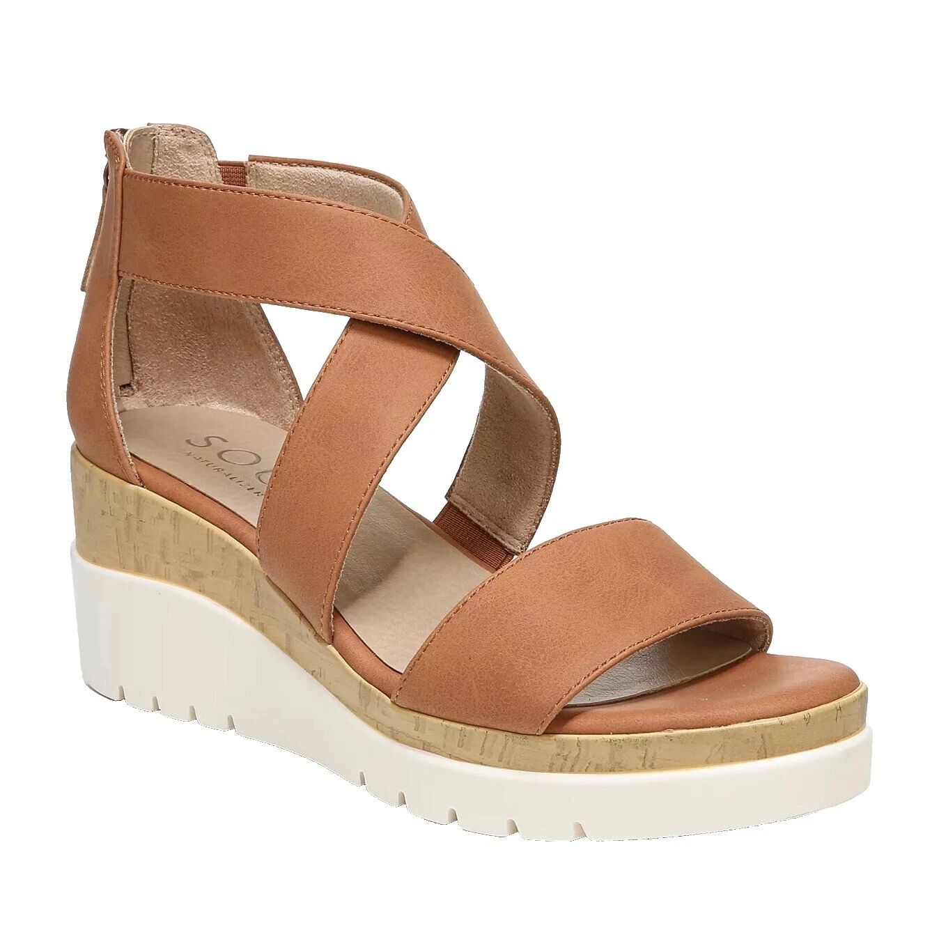 Women's Faux Leather Wedge