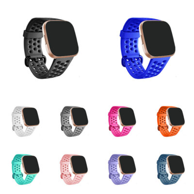 Silikon Uhrenband Für Fitbit Versa 2 / Versa Lite / Versa Gummi -Gurt + /
