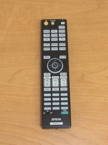 Genuine Epson Projector Remote Control 158279900 - Tested Working - OEM