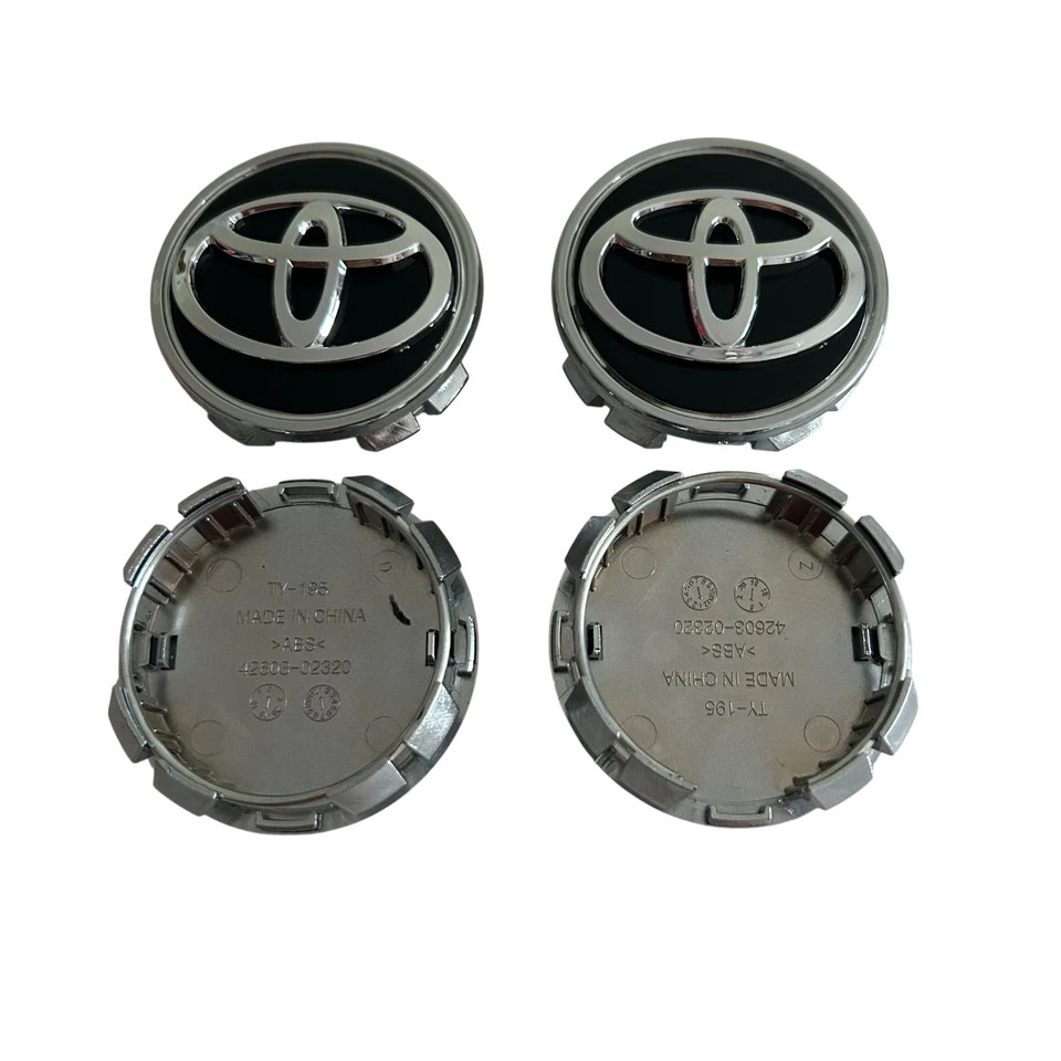 Toyota Venza Camry Sienna Highlander 4x Wheel Center Caps Durable Hubcap Replace - Image 2 of 4